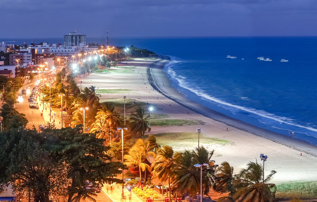 Atlantic Ocean, Brazil coast, Coastal, João Pessoa, Mato Grosso State, Paraiba, Sandy beach, architecture, beach, brazil, city lights, city reflections, cityscape, clouds, dusk, evening, horizon, lights, nature, night, night view, noite, noturnas, ocean, paraiba, peaceful, praia, quiet, reflections, scenic, sea, seaside, serenity, shoreline, skyline, soft waves, south america, sunset, tambau, tambau beach, tambaú, tourism, tourism destination, tranquility, travel, tropical, tropical climate, twilight, urban landscape, vacation, waterfront