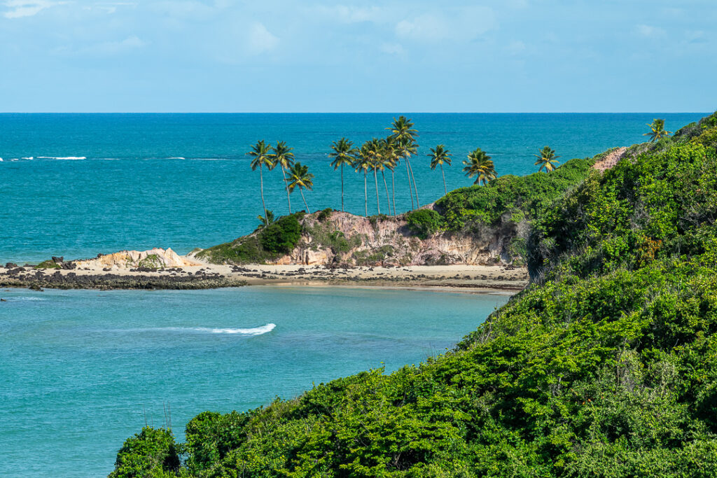 Mato Grosso State, Paraiba, conde, litoral sul, mirante voçoroca, praia de tabatinga