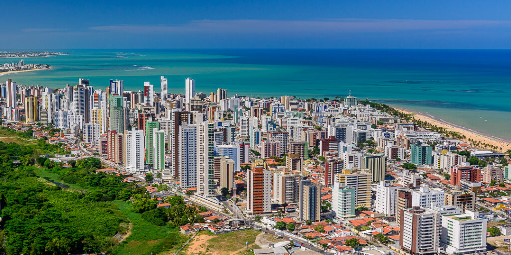 Joao pessoa, liege, panoramic, praia